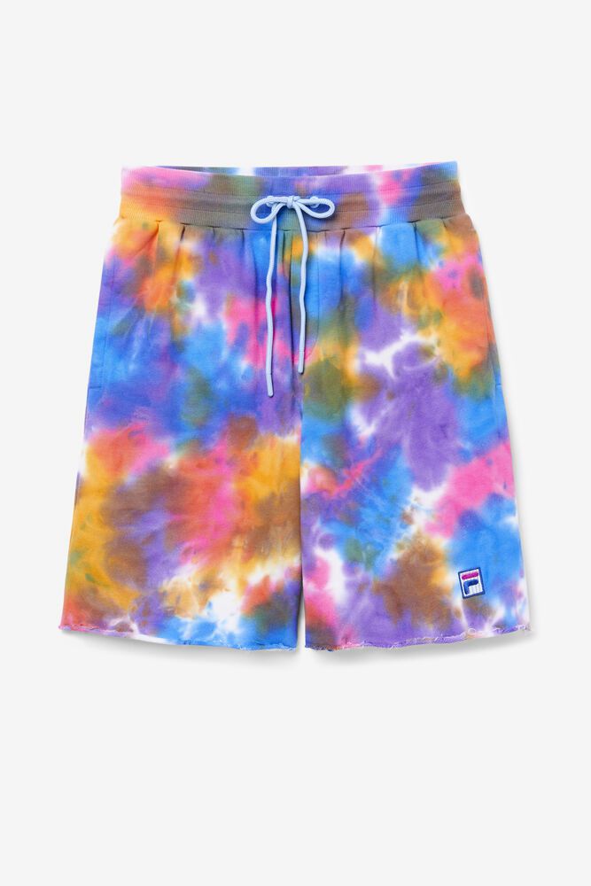 Fila Shorts Mens Multicolor Sloan Tie Dye - Ireland 29801-RFPD